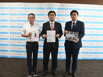 小島さん、青木さんと浅野市長
