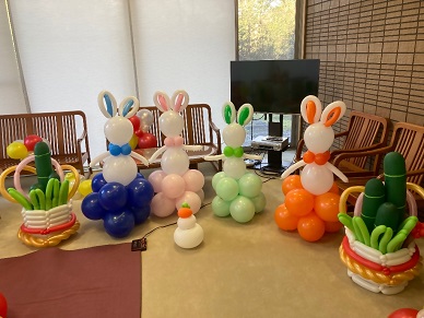 バルーンオブジェ作品例