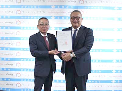 浅野市長と遠山さん