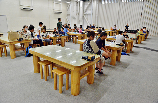 ANAグループの航空教室「整備士と学ぶプロペラのしくみ」の写真