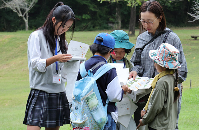 秋の公園ツアーの写真