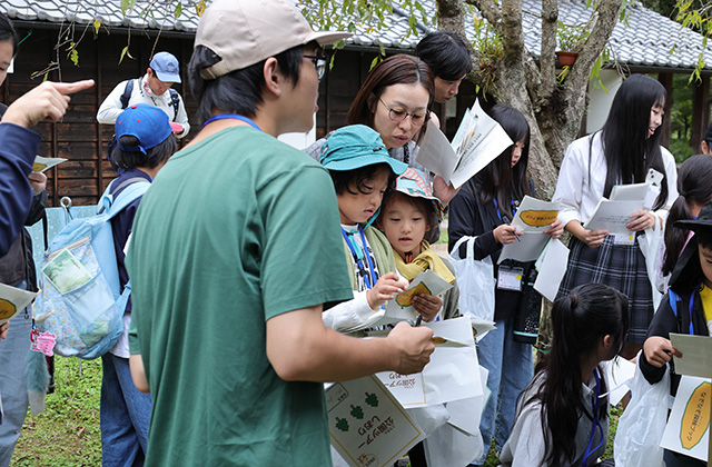 秋の公園ツアーの写真