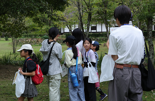 秋の公園ツアーの写真