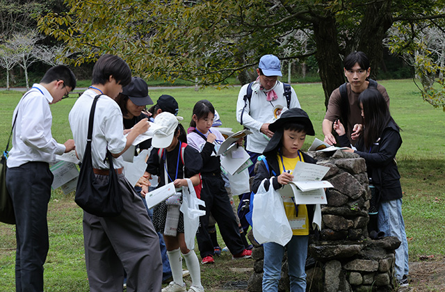 秋の公園ツアーの写真