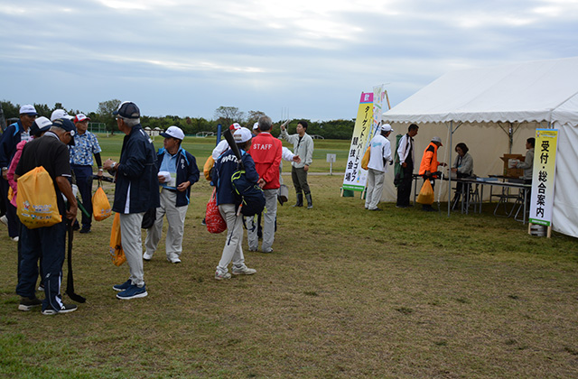 ねんりんピック「ターゲット・バードゴルフ競技大会」の写真