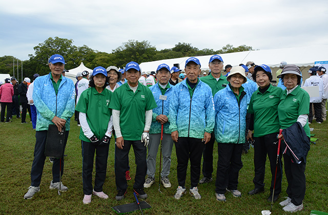 ねんりんピック「ターゲット・バードゴルフ競技大会」の写真