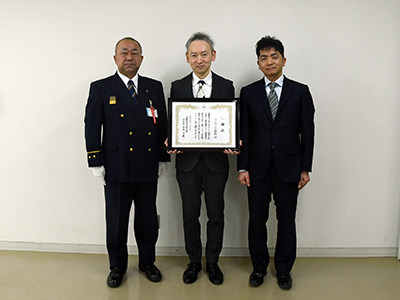 会津消防庁と山本さんと小石さん