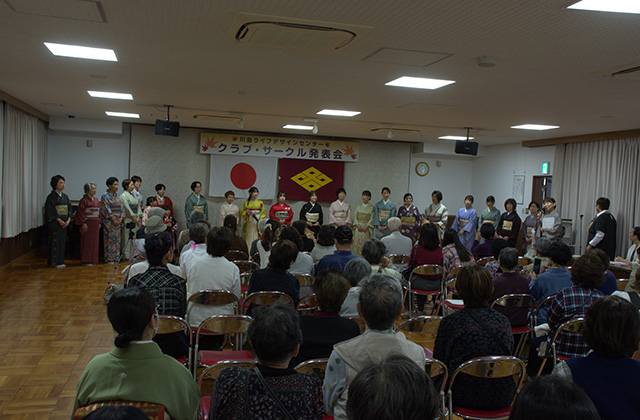 クラブ・サークル発表会の写真