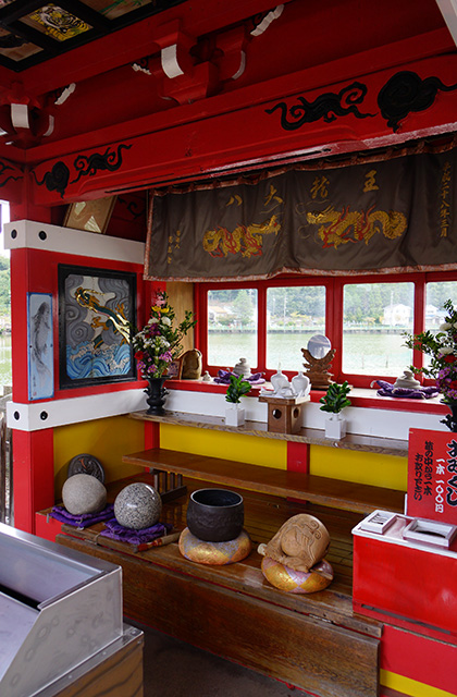 おがせ池の風景の写真