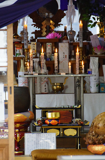 おがせ池の風景の写真