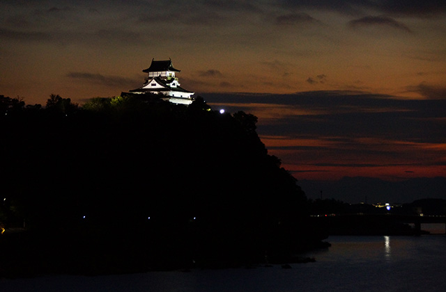 木曽川の風景の写真