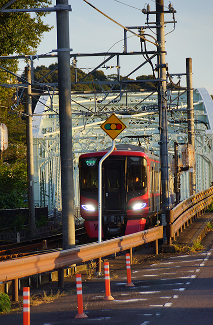 木曽川の風景の写真