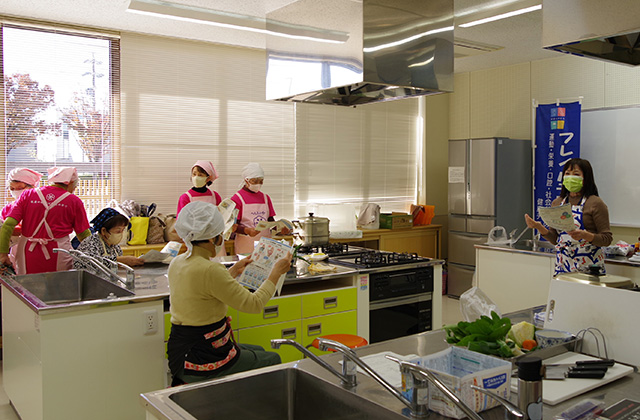 シニアからはじめるフレイル予防料理教室「麺処ふれらんち」の写真