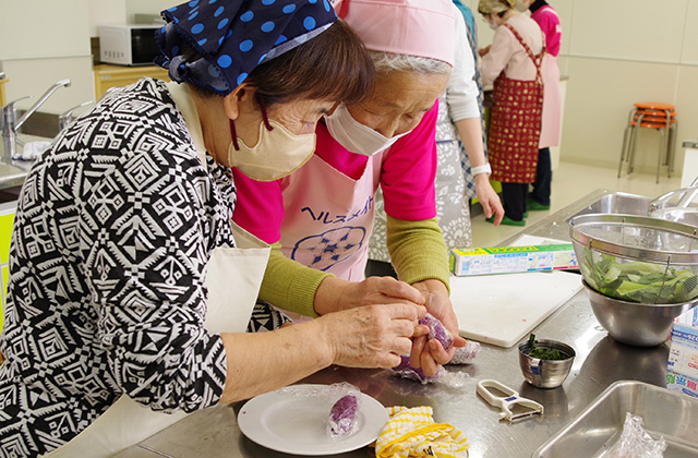 シニアからはじめるフレイル予防料理教室「麺処ふれらんち」の写真