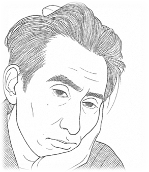 太宰治イラスト