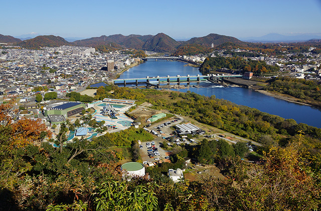 伊木山の景色の写真