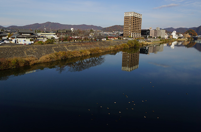 鵜沼地区の景色の写真