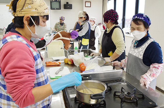 各務原キムチ漬け講習会の写真