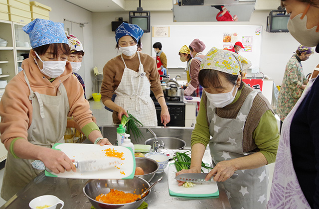 各務原キムチ漬け講習会の写真