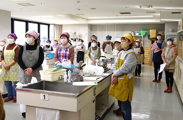 各務原キムチ漬け講習会の写真