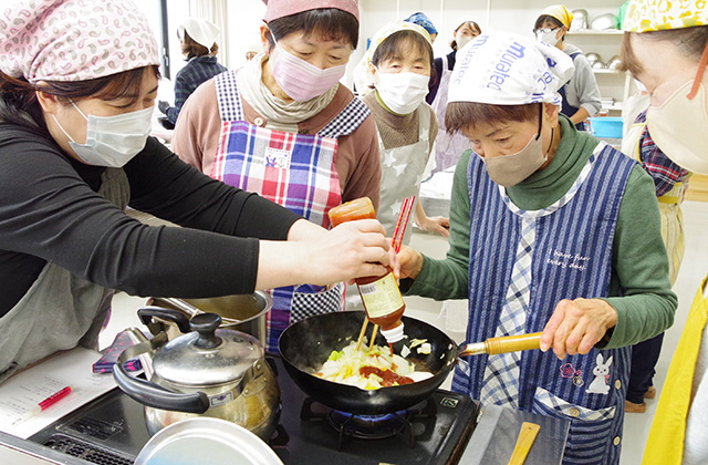 各務原キムチ漬け講習会の写真