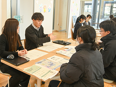 市職会の参加者と市の職員