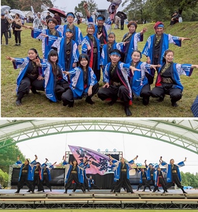 かかみがはら炎舞連メンバー