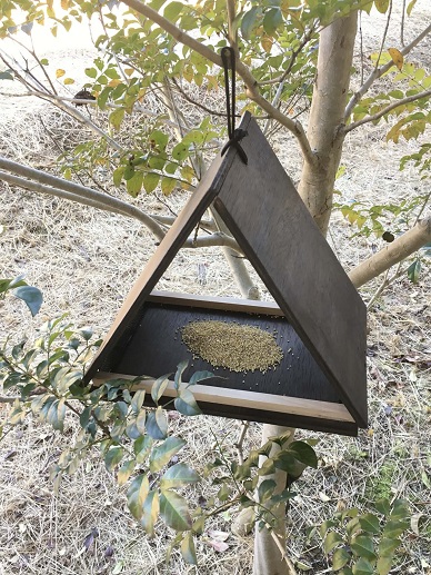 鳥の餌場完成イメージ