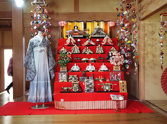 鵜沼宿のひな祭りの写真