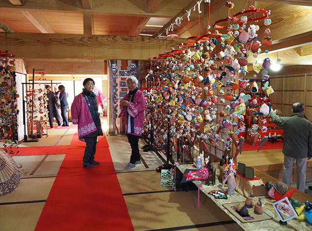 鵜沼宿のひな祭りの写真