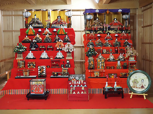 鵜沼宿のひな祭りの写真