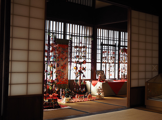 鵜沼宿のひな祭りの写真