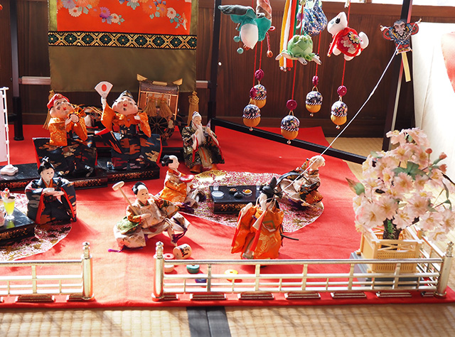 鵜沼宿のひな祭りの写真
