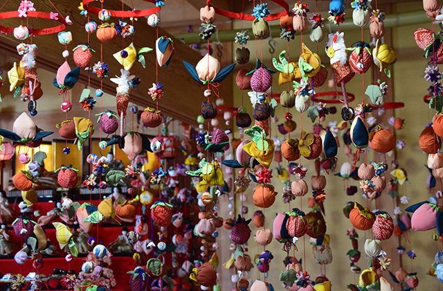 鵜沼宿のひな祭りの写真