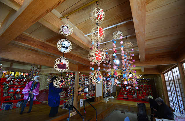 鵜沼宿のひな祭りの写真