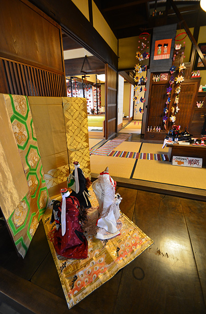 鵜沼宿のひな祭りの写真