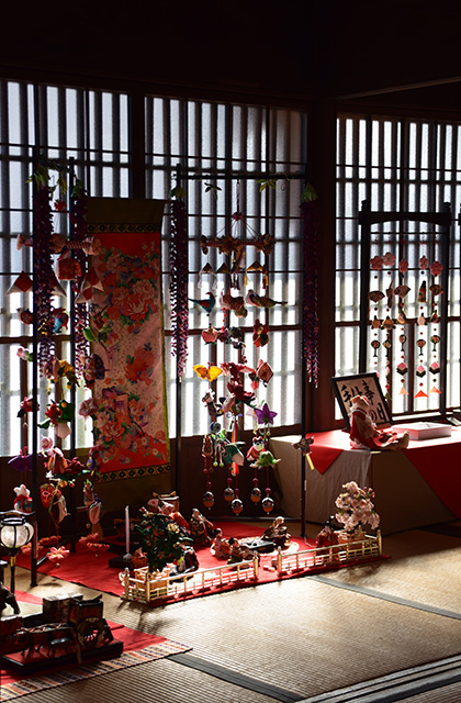 鵜沼宿のひな祭りの写真