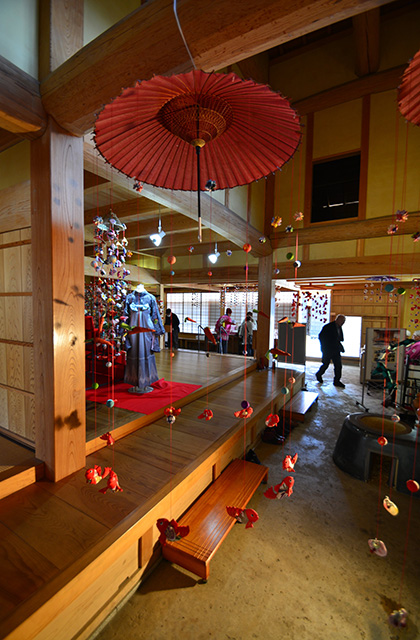 鵜沼宿のひな祭りの写真