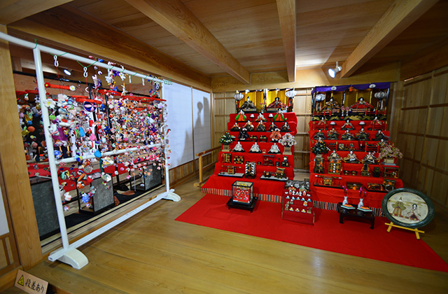 鵜沼宿のひな祭りの写真