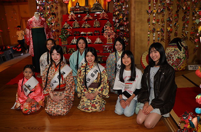 鵜沼宿のひな祭りの写真