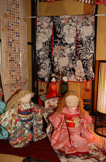 鵜沼宿のひな祭りの写真