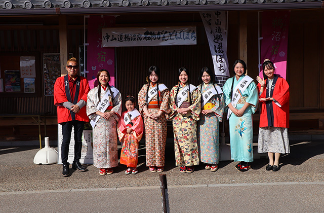 鵜沼宿のひな祭りの写真