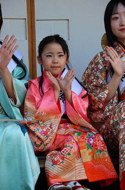鵜沼宿のひな祭りの写真