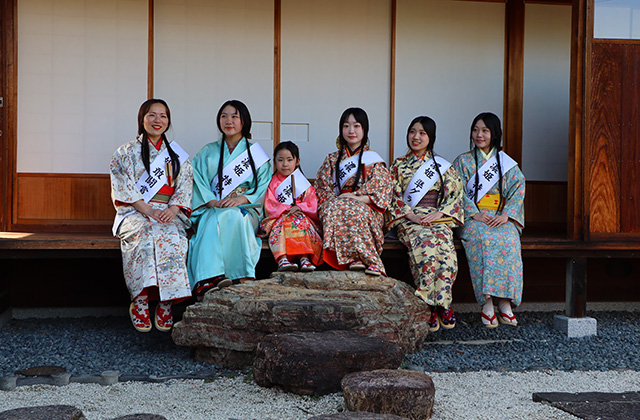 鵜沼宿のひな祭りの写真
