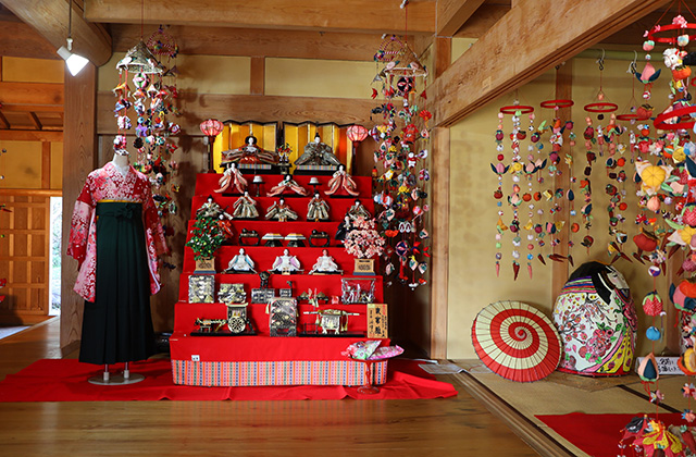鵜沼宿のひな祭りの写真