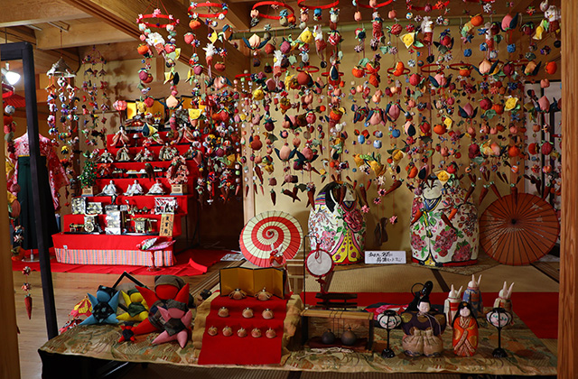 鵜沼宿のひな祭りの写真