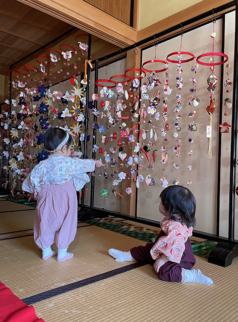 鵜沼宿のひな祭りの写真