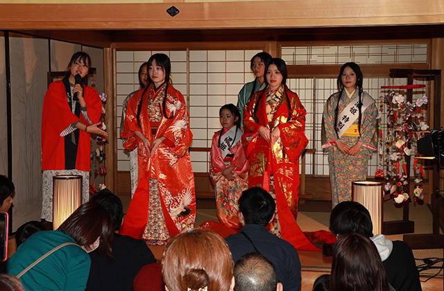 鵜沼宿のひな祭りの写真