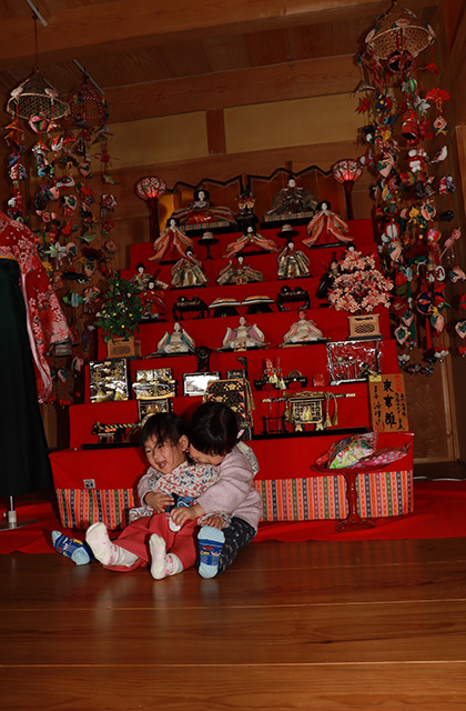 鵜沼宿のひな祭りの写真