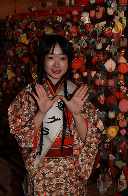 鵜沼宿のひな祭りの写真